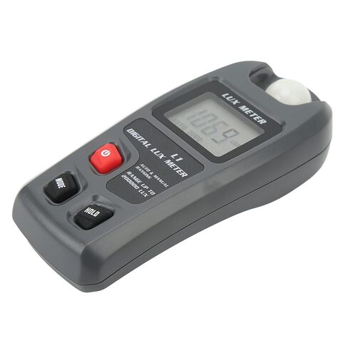 مقياس الإضاءة الرقمي Luxmeter المحمول لقياس الإضاءة الدقيق، المدى التلقائي، شاشة LCD كبيرة in Saudi Arabia