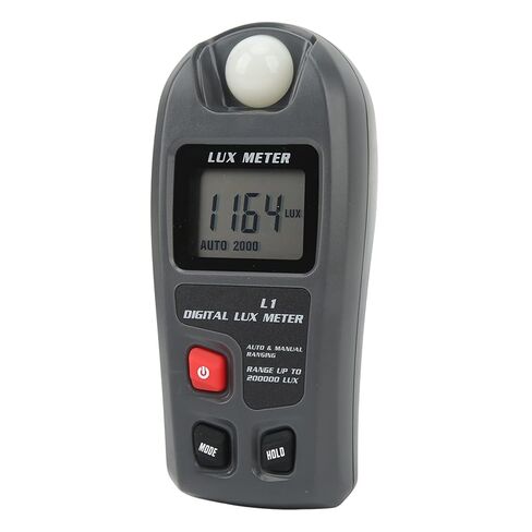 مقياس الإضاءة الرقمي Luxmeter المحمول لقياس الإضاءة الدقيق، المدى التلقائي، شاشة LCD كبيرة in Saudi Arabia
