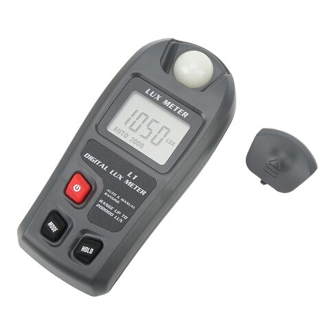 مقياس الإضاءة Luxmeter، 0.1‑200000lx لحفظ التاريخ، شاشة LCD كبيرة للاختبار in Saudi Arabia