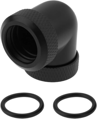محول الأنبوب الصلب G1/4 90 درجة TWT90KNS-K12 لأنبوب صلب OD14mm (أبيض) in Saudi Arabia