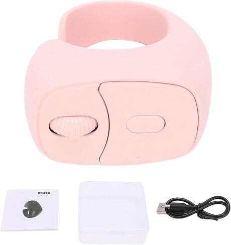 Tangxi Bluetooth Remote Scrolling Ring for Phone, Wireless Page Turner, Bluetooth Camera Video Recording Remote, Compatible with iOS & Android Phone, Tablet (Pink) in Saudi Arabia