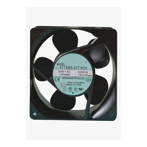 4715MS-20T-B5A 50/60Hz 120x120x38mm 12cm AC200V 15/13W 2-pin axial Flow Cooling Fan in Saudi Arabia