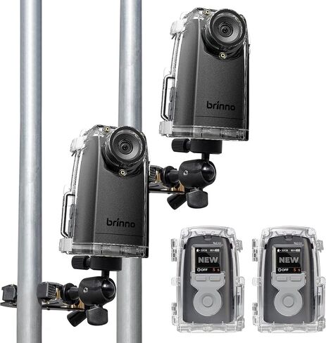 Brinno Empower TLC2020M - 2 Pack Time Lapse Camera Outdoor Construction & ATH1000 - New Quick Menu, Step Video & Stop Motion Capture Modes in HDR and FHD - Long-Lasting Battery - Weatherproof in Saudi Arabia