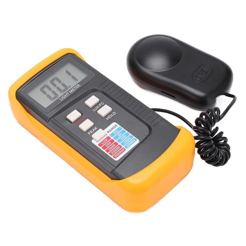 LX1330B Digital Illuminance Light Meter, Digital Luxmeter LCD Display 0.1-200,000Lx Measurement Range Illuminance Luminometer Lux Meter and Photometer in Saudi Arabia