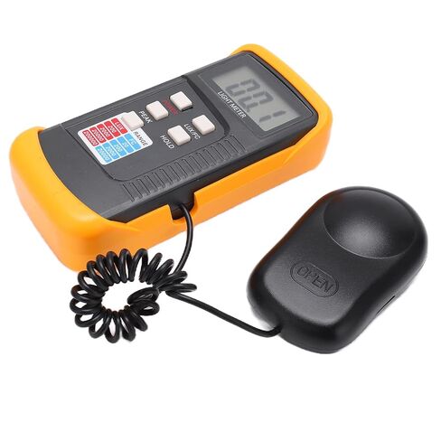 LX1330B Digital Illuminance Light Meter, Digital Luxmeter LCD Display 0.1-200,000Lx Measurement Range Illuminance Luminometer Lux Meter and Photometer in Saudi Arabia