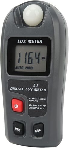 مقياس الضوء الرقمي، مقياس الإضاءة الرقمي Luxmeter، مقياس الإضاءة التلقائي للإغلاق بشاشة LCD، مقياس مستوى لوكس in Kuwait