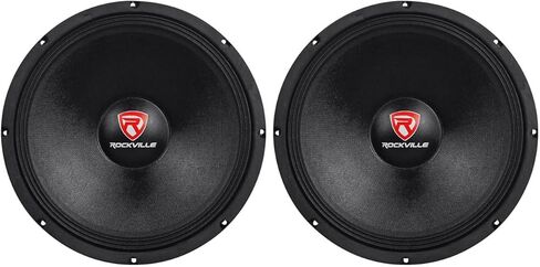 Rockville RVP15W4 2000W Peak / 1000W RMS 15-in Raw DJ Subwoofer 4 Ohm, 51oz Magnet, 2.5 in CCAW Voice Coil, 100dB Sensitivity, Durable Steel Basket, for DJs and Live Events, 2-Piece in Saudi Arabia