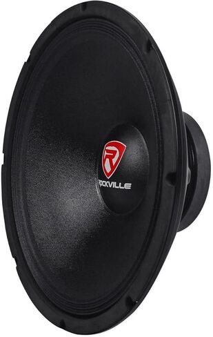 Rockville RVP15W4 2000W Peak / 1000W RMS 15-in Raw DJ Subwoofer 4 Ohm, 51oz Magnet, 2.5 in CCAW Voice Coil, 100dB Sensitivity, Durable Steel Basket, for DJs and Live Events, 2-Piece in Saudi Arabia