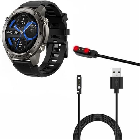 USB Charger for ESFOE TBLUITE DM56 DM58 DM90 GPS SmartWatch Magnetic Fast Charging Cable for DM56 Smart Watch in Kuwait