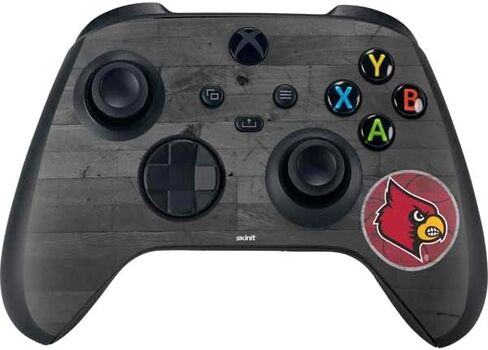 غلاف Skinit المخصص للألعاب متوافق مع وحدة تحكم Xbox Series X - تصميم بطاقات Go المرخصة رسميًا من جامعة لويزفيل in Saudi Arabia