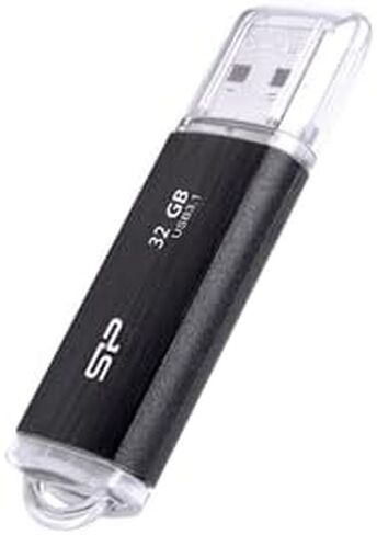 سيليكون باور 32 جيجابايت Blaze B02 32 جيجابايت USB 3.0 محرك أقراص فلاش USB أسود in Saudi Arabia