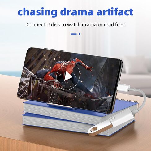 كابل USB C إلى محول لأجهزة Apple أنثى نوع Thunderbolt ذكر لهاتف iPhone 17 16 15 Pro Max ملحقات موسع الشحن متوافق مع محرك فلاش سامسونج متعدد المنافذ المزدوج جاك محطة السيارة in Kuwait