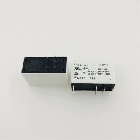 مرحل 10 قطعة/الوحدة مرحلات الطاقة OZ-SS-112L1 124L1 16A240VAC مجموعة من التحويلات 8PIN (الحجم: 12 فولت) in Kuwait