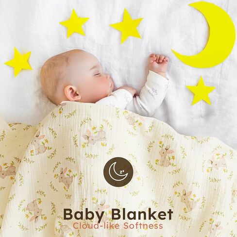 5 Pack Muslin Swaddle Blankets & Baby Burp Cloths, Soft & Breathable Cotton Baby Blankets, Receiving Blankets for Newborn Girl, Nursery Infant Essentials, Swaddling Wrap for Unisex (Pink & White) in Saudi Arabia