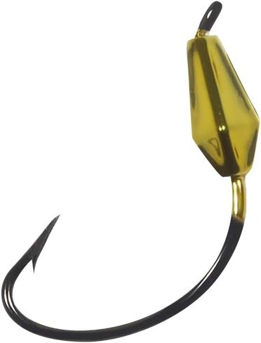 NORTHLAND TACKLE Tungsten Bobber JIG 2/Card 1/8OZ #2HK Gold in Saudi Arabia