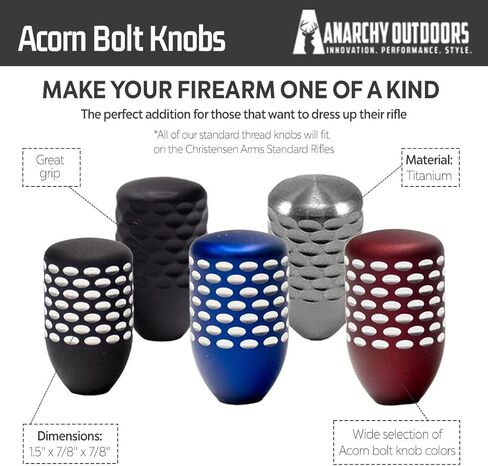 Anarchy Outdoors | Acorn Bolt Knob in Saudi Arabia