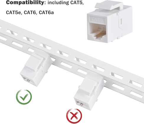 GeeekPi 10 بوصة 0.5U 12 منفذ لوحة تصحيح كيستون فارغة (أبيض) مع Cat6 RJ45 Keystone Jack Insert لخزانة الخدمة DeskPi RackMate T0/T1/T2 in Saudi Arabia