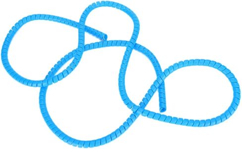 Fydun Cable or, 180cm Protector Spiral AntiBite AntiBreak or, 70.9in Anti Bite Pet Chew Tube Feeding & Watering Supplies Saver for Cat Wires, Blue (Power Supply Anti-bite Wire) in Saudi Arabia
