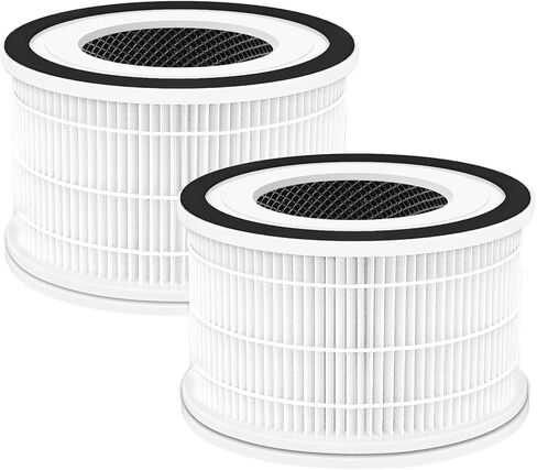 True HEPA KILO Filter, Compatible with Afloia KILO, KILOPLUS, KILO PRO, MIRO, MIRO PRO and MORENTO KILO, H13 True HEPA 360° 3-Stage Filtration for Afloia KILO Filter Replacement, 2-Pack in Saudi Arabia