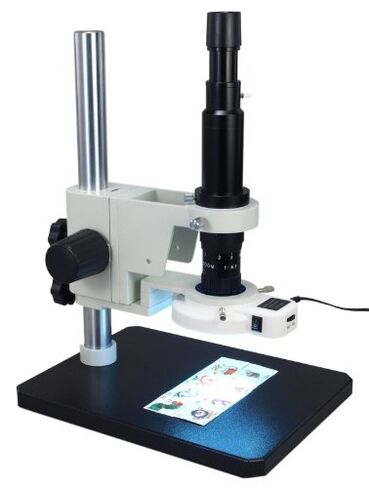 OMAX 7x-90x Zoom Inspection Monocular Microscope مع 54 LED Ring Light in Saudi Arabia