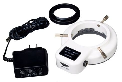 OMAX 7x-90x Zoom Inspection Monocular Microscope مع 54 LED Ring Light in Saudi Arabia