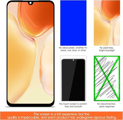 Original for Samsung Galaxy A05s Screen Replacement for Display Samsung A05s LCD A057F, A057F/DS, SM-A057M LCD Digitizer Touch Screen Assembly Repair Part in Saudi Arabia