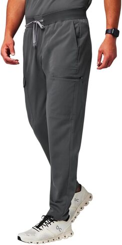 Fabletics Men's Equip Cargo Scrub Pant - MotionTech, 4-Way Stretch, Wrinkle-Resist, Anti-Shrink in Saudi Arabia