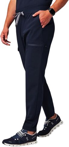 Fabletics Men's Equip Cargo Scrub Pant - MotionTech, 4-Way Stretch, Wrinkle-Resist, Anti-Shrink in Saudi Arabia