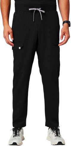 Fabletics Men's Equip Cargo Scrub Pant - MotionTech, 4-Way Stretch, Wrinkle-Resist, Anti-Shrink in Saudi Arabia