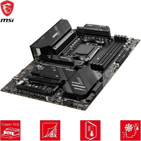 اللوحة الأم MSI MAG X670E Tomahawk WiFi AMD X670 مقبس AM5 ATX in Saudi Arabia