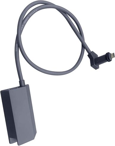 Satellite Internet Ethernet Adapter, Rectangle Dish Antenna Powerline USB Cable Internet Kit V2 for POE DC Power Cord and Stable Network Access in Saudi Arabia
