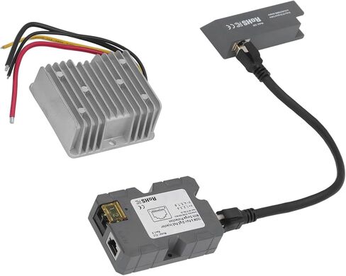 Ethernet Cord Adapter Kit 150W PoE Injector Disk Cable Adapter to RJ45 DC Boost Converter for V2 Dish Internet Kit to Routers in Saudi Arabia