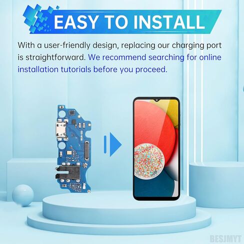 لمنفذ الشحن Samsung Galaxy A03 Core استبدال شاحن USB Dock Type-C موصل لوحة الكابلات المرنة مع مقبس ميكروفون سماعة الرأس ومنفذ إصلاح إصلاح SM-A032F in Saudi Arabia