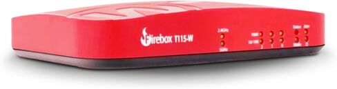 WatchGuard Firebox T115-W with 3 Year Standard Support - Wi-Fi 7 Tabletop Firewall, 3X 1Gb Ports, Silent Fanless Security for Small Offices (WGT116003) in Saudi Arabia