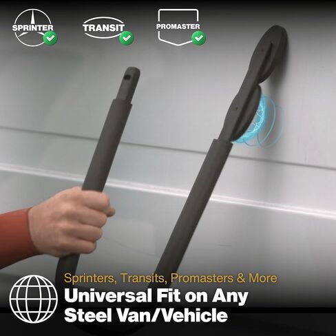 Magnetic Surfboard Stand | DohoDock – Parking Lot & Beach Use – Not for Driving – Protective Board Rest for Longboards & SUPs – Portable Stand for Sprinter, Transit & Steel Vehicles – Padded, No Tools in Saudi Arabia