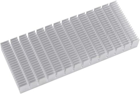 زعانف مشعاع ألومنيوم 150 مم × 60 مم × 18 مم لتبريد IC LED عالي الطاقة (ذهبي) in Saudi Arabia