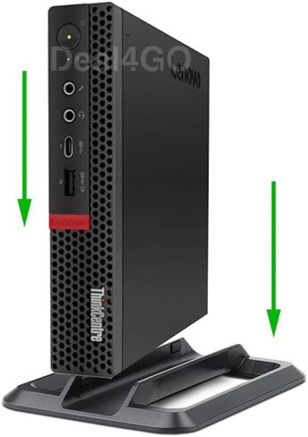 Deal4GO حامل رأسي بديل لجهاز Lenovo ThinkCentre Tiny M900 M700 M93 M92 M70Q M910Q NEO Q500 50Q P330 P340 P350 Mini PC in Saudi Arabia