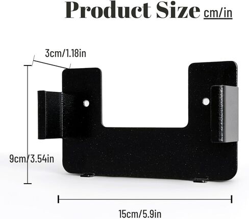 Metal Wall Mount Compatible with Netgaer Switch 8 Port Metal Switch Mount - Durable Desktop/Wall Bracket for GS308,GS308E,GS308EPP,GS308EP,GS305EPP,GS305PP,GS305EP in Saudi Arabia