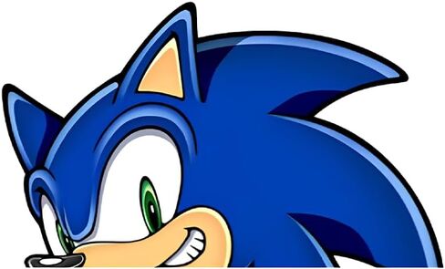 Speed Hedgehog Colorful Decal Stickers for Cars Laptop Water Bottle Flask Skateboard Wall Decor UV Resistant 3.6" in x 6" in (Bluee) in Saudi Arabia