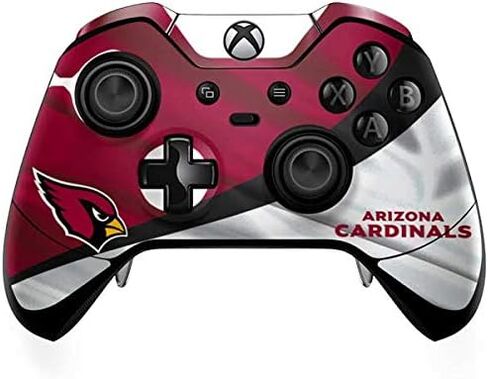 ملصق Skinit المخصص للألعاب متوافق مع وحدة تحكم Xbox One Elite - تصميم مرخص رسميًا من NFL Arizona Cardinals in Saudi Arabia