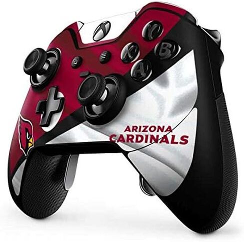 ملصق Skinit المخصص للألعاب متوافق مع وحدة تحكم Xbox One Elite - تصميم مرخص رسميًا من NFL Arizona Cardinals in Saudi Arabia