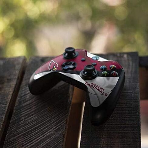 ملصق Skinit المخصص للألعاب متوافق مع وحدة تحكم Xbox One Elite - تصميم مرخص رسميًا من NFL Arizona Cardinals in Saudi Arabia
