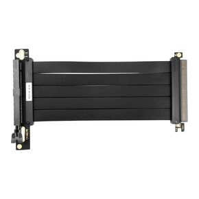 كابل تمديد بطاقة الرسومات PCI-E 90/180deGrrie 16X كابل محول لنقل السرعة العالية كابل شريط PCIE للكمبيوتر الجديد 2026 عالي لمكونات إلكترونية موثوقة in Kuwait