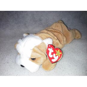 Ty Beanie Babies - Wrinkles the Dog - متقاعد من Beanie Babies in Kuwait