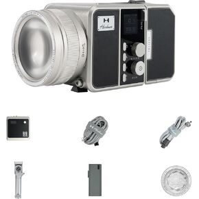 Harlowe Avant Max 80W LED Video Light Standard Kit Pro Studio Photography and Videography Lighting for Content Creators Portable Bi-Color 2700K-6500K CRI/TLCI 96+ Photo and Video Light Kit, Black in Kuwait