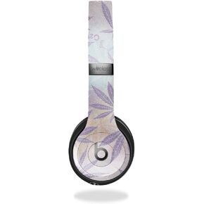 Glossy Glitter Headphone Skin Compatible with Beats Solo 4 - Pastel Mary - Premium 3M Vinyl Protective Wrap Decal Cover - Easy to Apply | Crafted in The USA by MightySkins in Kuwait