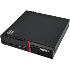 Lenovo ThinkCentre M715q Tiny Mini Desktop PC | AMD PRO A12-9800E | 16GB DDR4 RAM | 256GB SSD | Wi-Fi | DisplayPort | Windows 11 Pro | Compact Business Desktop (Renewed) in Kuwait