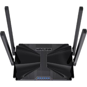 موجه شبكة WiFi 6 AX3000 ثنائي النطاق، موجه جيجابت لاسلكي للألعاب والواقع الافتراضي، كل شيء شبكي ووضع AP، MU-MIMO، تشكيل الشعاع، OFDMA، WPA3، 160 ميجاهرتز وIPv6، 1024-QAM، زمن انتقال منخفض للمنزل أو المكتب in Kuwait