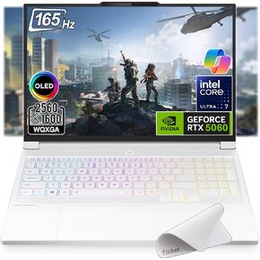 Lenovo - Legion 7i 16" 2.5k OLED كمبيوتر محمول للألعاب - Intel Core Ultra 7 255HX - NVIDIA GeForce RTX 5060 - Wi-Fi 7-مع لوحة ماوس (32 جيجابايت، 1 تيرابايت) in Kuwait