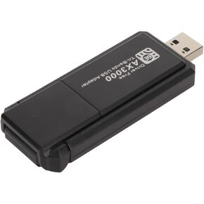 WiFi6 USB Adapter for Desktop PC, 3Gbps USB Dongle with TriBand 2.4G 5G 6G, Gigabit Network Card 802.11ax for 11 PC in Kuwait